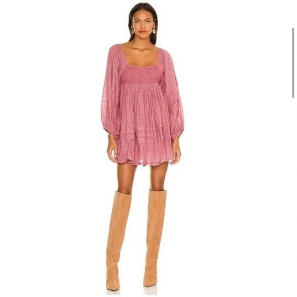 FREE PEOPLE Ari Oversized Mini Dress - Picture 3 of 15